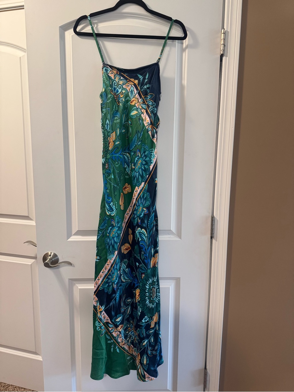 CONDITIONS APPLY ANTHROPOLOGIE REMOVABLE STRAP MAXI DRESS SIZE SMALL